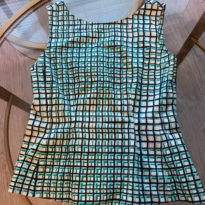 Kate Spade Peplum Blouse